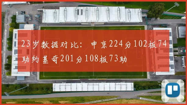 23岁数据对比：申京224分102板74助约基奇201分108板73助